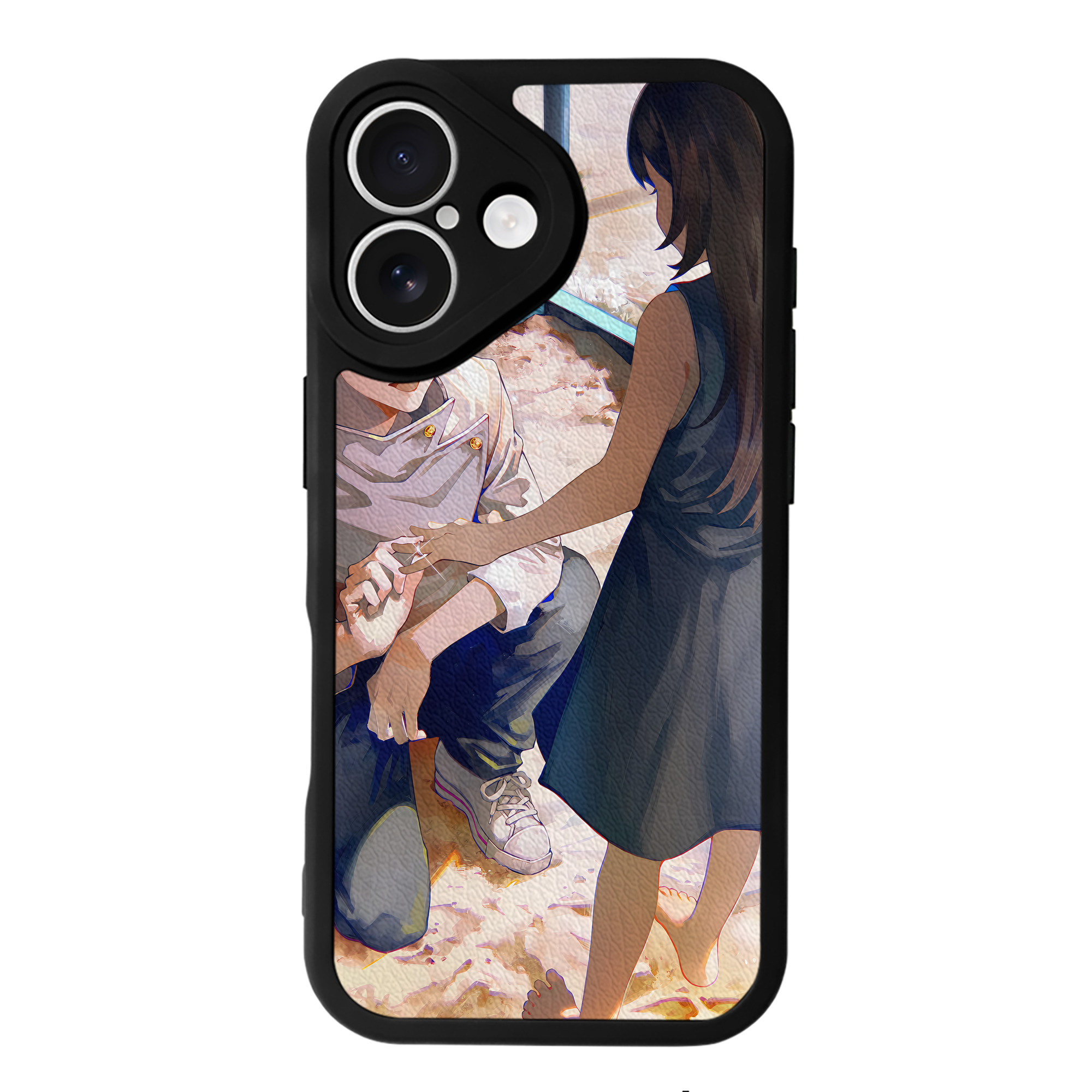 （画像用） 呪術廻戦 Jujutsu Kaisen 【iPhone 16シリーズ対応】シリコンスマホケース（レザー調） 材質：シリコン
